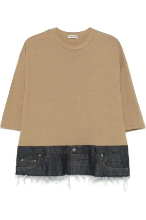 UNDERCOVER T-Shirt mit Kontrasteinsätzen