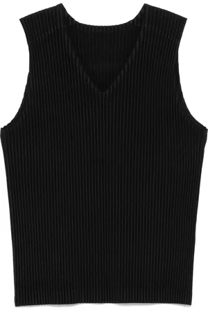 Issey Miyake Top mit Falten