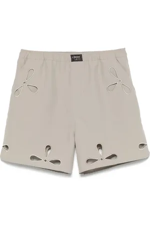 COPERNI Cut-Out-Shorts mit Blumenstickerei