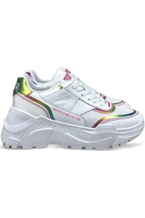 VERSACE Sneakers mit holografischem Detail