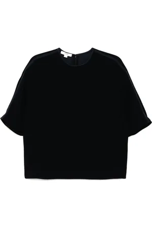 Vince T-Shirt aus Krepp