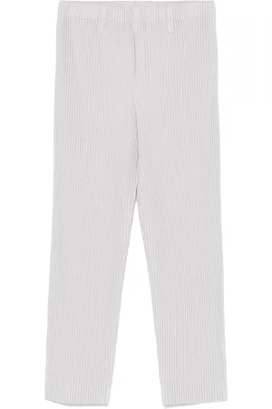 Issey Miyake Hose mit Tapered-Bein