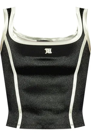 MISBHV Tanktop aus Satin mit Logo