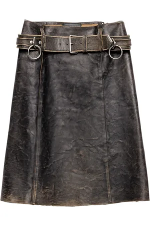 Prada Minirock aus Leder