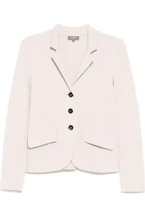 N.PEAL Utility-Blazer aus Wolle