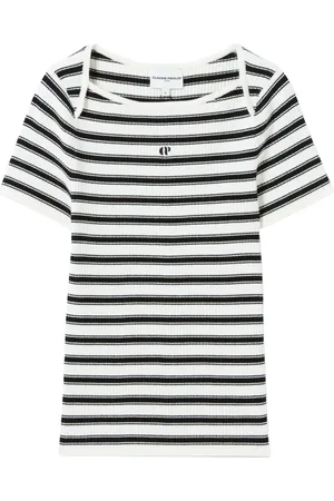 Claudie Pierlot Gestreiftes T-Shirt