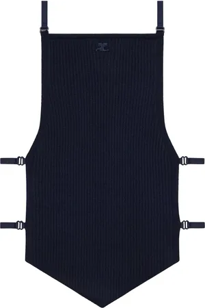 Courrèges Spitze Tanktop mit Lingerie-Detail