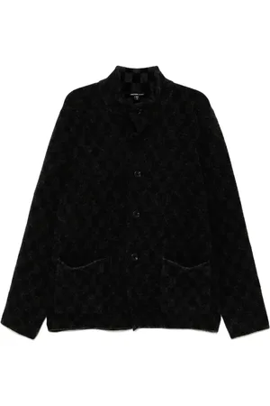 James Perse Cardigan mit Schachbrettmuster