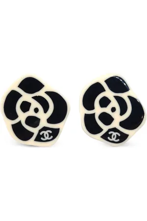 CHANEL 2003 Ohrringe mit Rose
