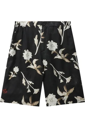 OFF-WHITE Shorts mit Blumen-Print