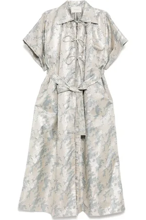 SHATHA ESSA Kleid mit Quasten