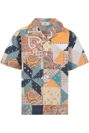 Etro Hemd im Patchwork-Look