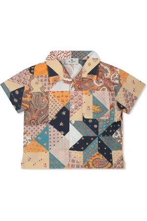 Etro Hemd im Patchwork-Look