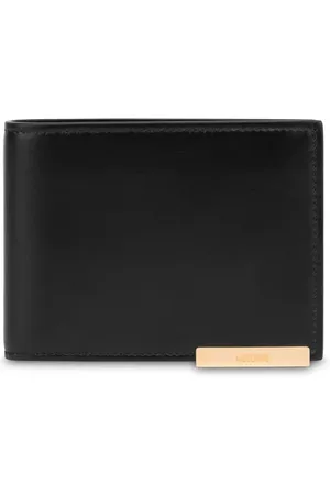 Moschino Portemonnaie mit Logo-Schild