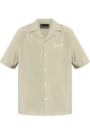 AllSaints Hemd mit Logo-Print