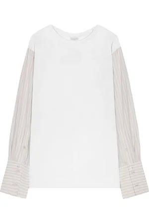 DRIES VAN NOTEN T-Shirt mit Kontrasteinsätzen