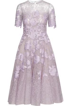 Oscar de la Renta Kleid aus Guipure-Spitze