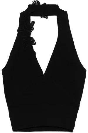 ERMANNO SCERVINO Gestricktes Neckholder-Top