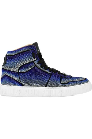 Philipp Plein High-Top-Sneakers aus Wildleder