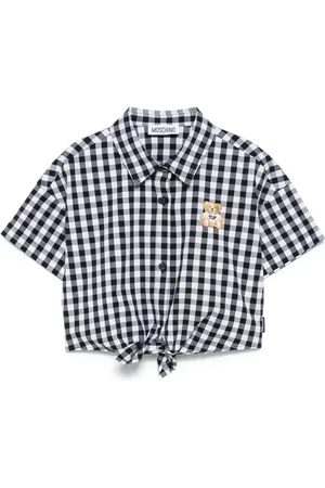 Moschino Hemd mit Vichy-Karo