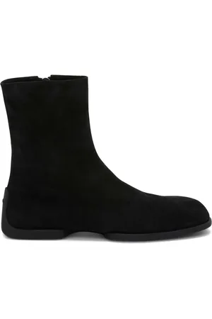 Jil Sander Knöchelhohe Wildlederstiefel