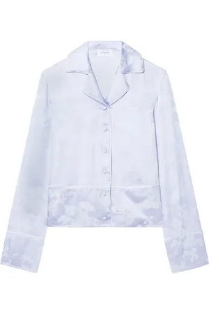 OFF-WHITE Pyjama-Hemd aus Fresco-Jacquard