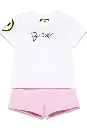 BARROW Set aus T-Shirt und Shorts aus Jersey