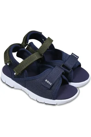 HUGO BOSS Sandalen in Colour-Block-Optik