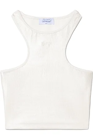 OFF-WHITE Geripptes Cropped-Top