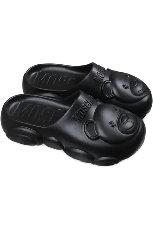 Moschino Slipper mit Leo Teddy-Motiv