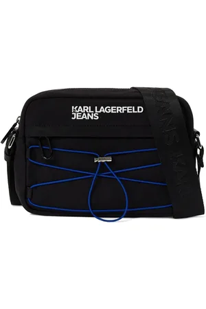 Karl Lagerfeld Umhängetasche mit Logo-Stickerei