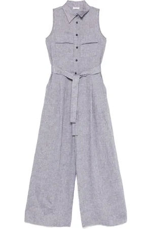 PESERICO SIGN Jumpsuit aus Leinen