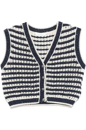 Palm Angels Gestreifter Pullunder