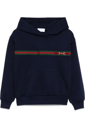 Gucci Hoodie mit Webstreifen