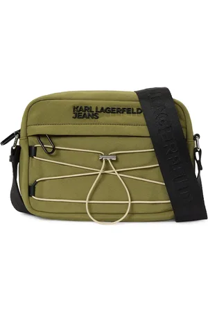 Karl Lagerfeld Utility-Umhängetasche mit Kordelzug
