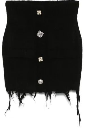 Vetements Minirock mit Knöpfen