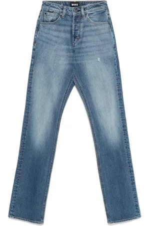 HUGO BOSS Jeans mit geradem Bein