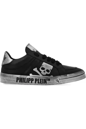 Philipp Plein Skull&Bones Lo-Top Sneakers