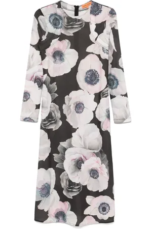 STINE GOYA Langärmeliges Maxikleid
