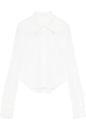 Atu Body Couture X Rue Ra Hemd aus Blumenspitze