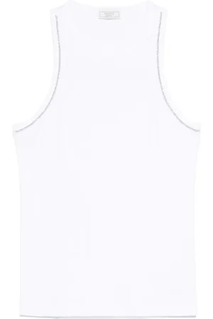 PESERICO SIGN Top mit Perlenbesatz