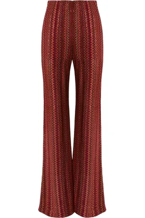 Missoni Ausgestellte Hose mit Zickzackmuster