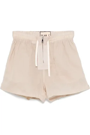 Plan C Organza-Shorts aus Baumwolle
