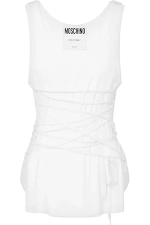 Moschino Oberteil mit Logo-Print