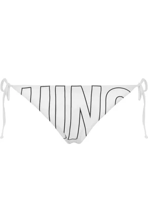 Moschino Bikinihöschen mit Logo-Print