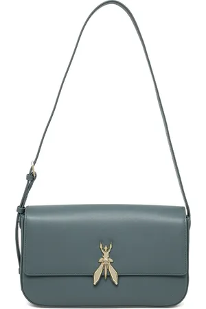 Patrizia Pepe Schultertasche mit Logo-Schild