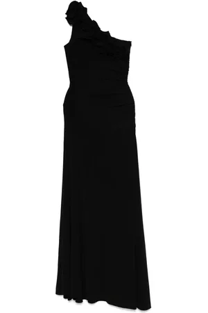 NISSA Maxikleid mit Blumenapplikation