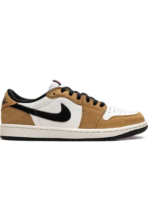 Jordan Air 1 Retro Low OG "Rookie of the Year - Sail/Black/Golden Harvest/Gym Red" Sneakers