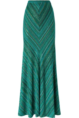 Missoni Maxirock mit Zickzackmuster