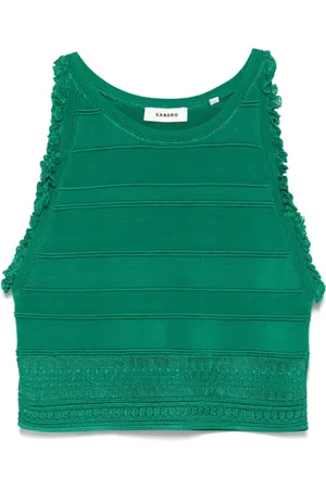Sandro Gestricktes Tanktop
